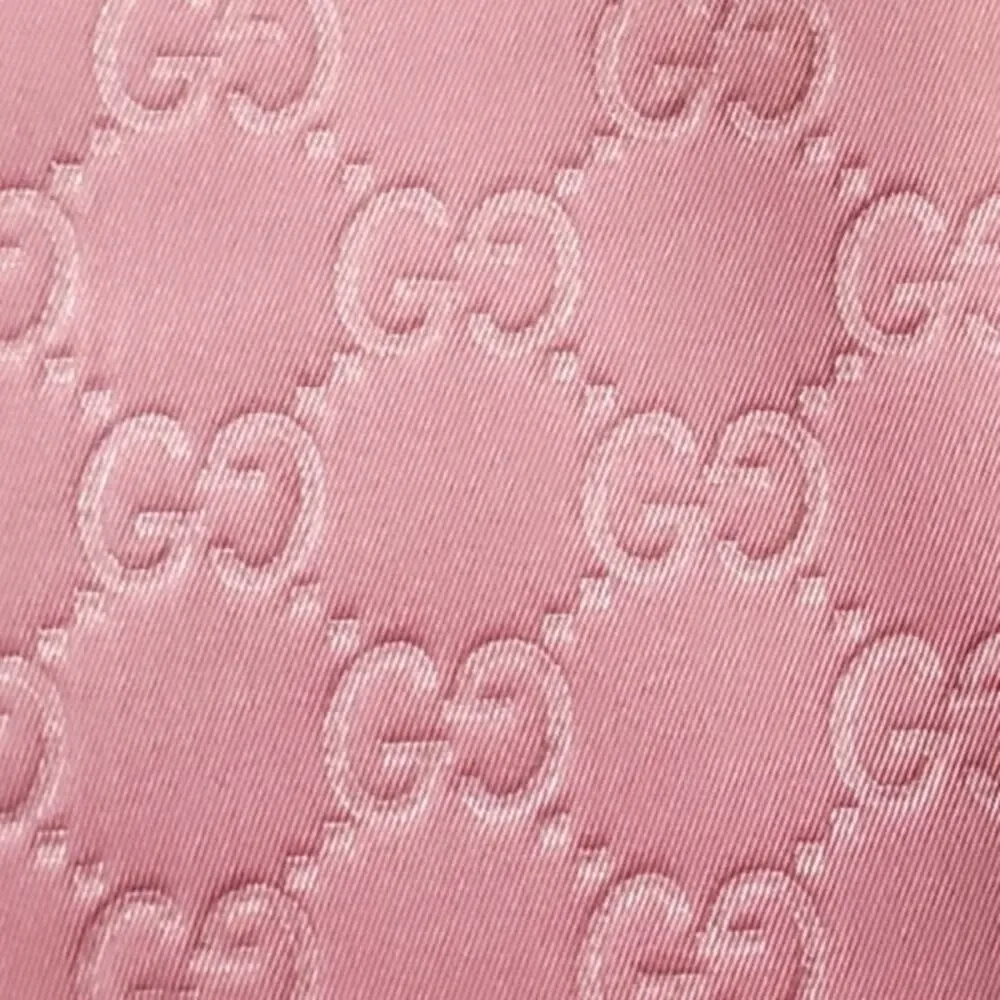 GUCCI Light Red Nylon‎ Embossed Tote Bag Project Piece 355729 467891 Princy - Picture 3 of 16